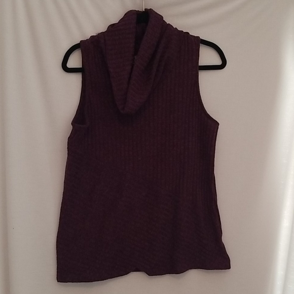 Time and Tru Tops - Cowl neck sleeveless top, size Large